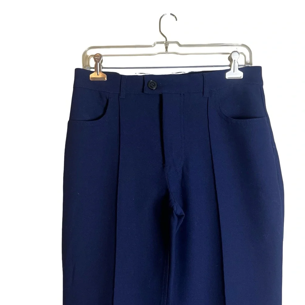 Zara navy bootcut trousers. Size medium‎ - Picture 2 of 6